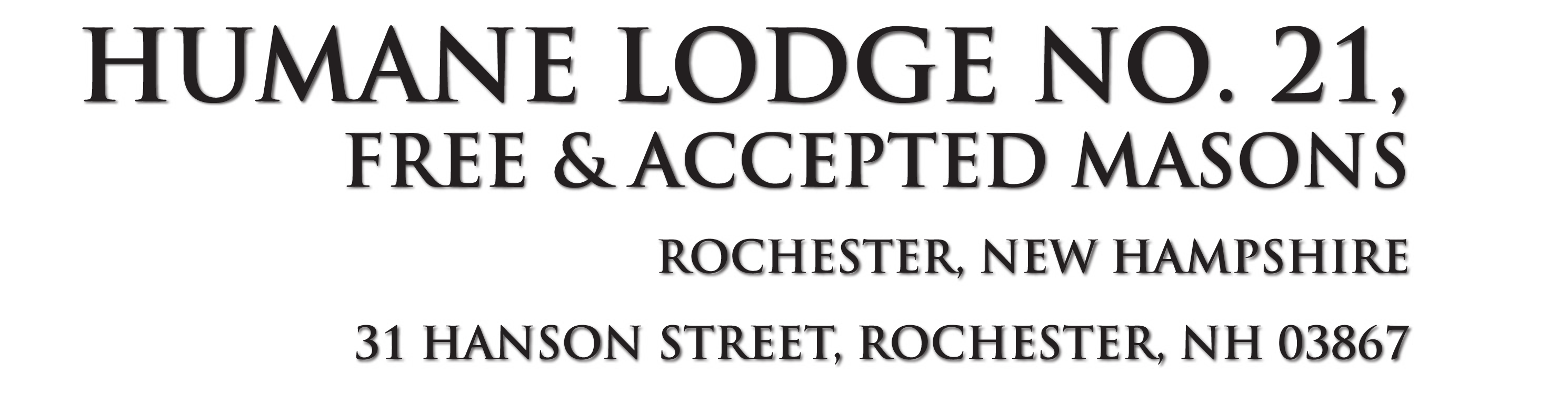 Humane Lodge No. 21
